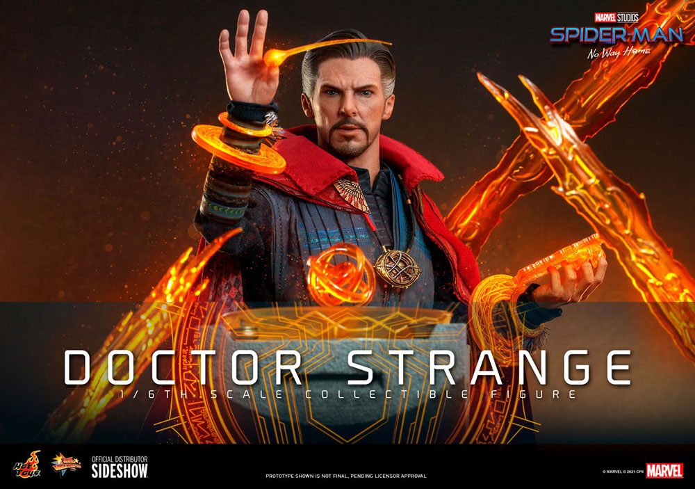 HOT TOYS - Marvel - Spider-Man No Way Home Movie Masterpiece 1:6 Action Doll Doctor Strange MMS629