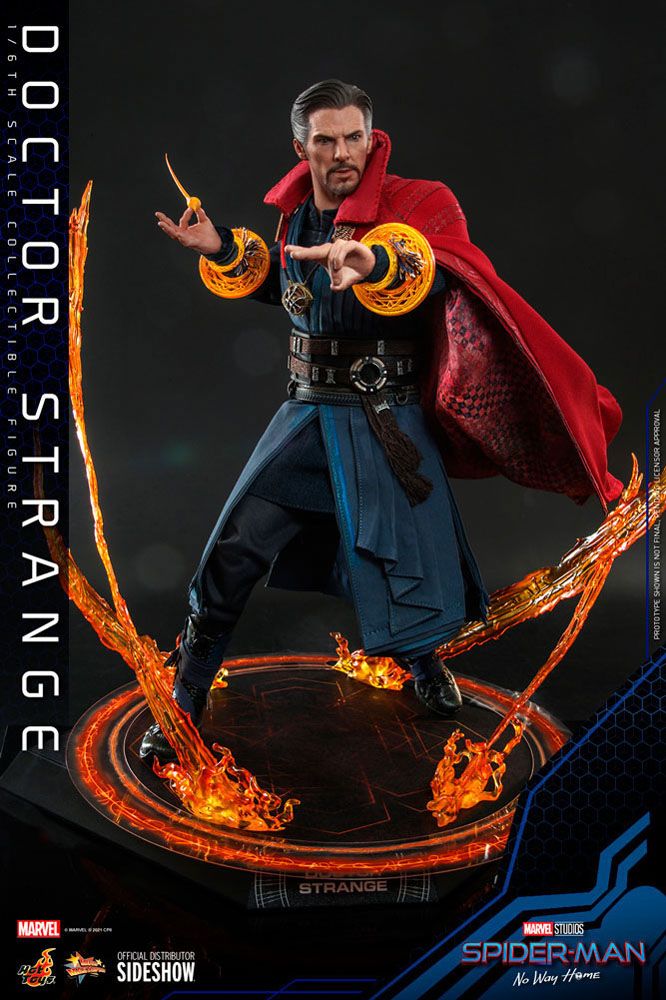 HOT TOYS - Marvel - Spider-Man No Way Home Movie Masterpiece 1:6 Action Doll Doctor Strange MMS629