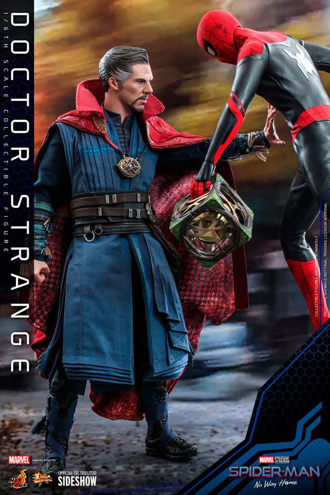 HOT TOYS - Marvel - Spider-Man No Way Home Movie Masterpiece 1:6 Action Doll Doctor Strange MMS629