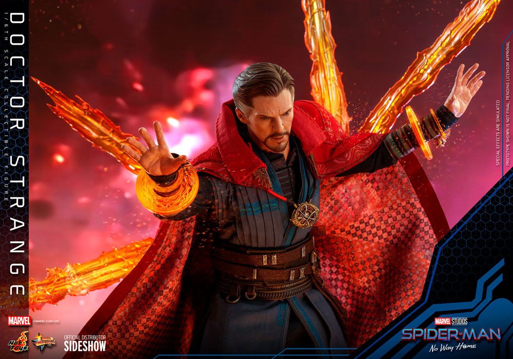 HOT TOYS - Marvel - Spider-Man No Way Home Movie Masterpiece 1:6 Action Doll Doctor Strange MMS629