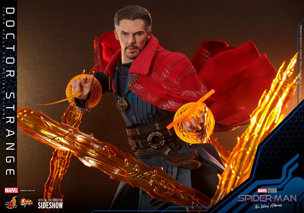 HOT TOYS - Marvel - Spider-Man No Way Home Movie Masterpiece 1:6 Action Doll Doctor Strange MMS629