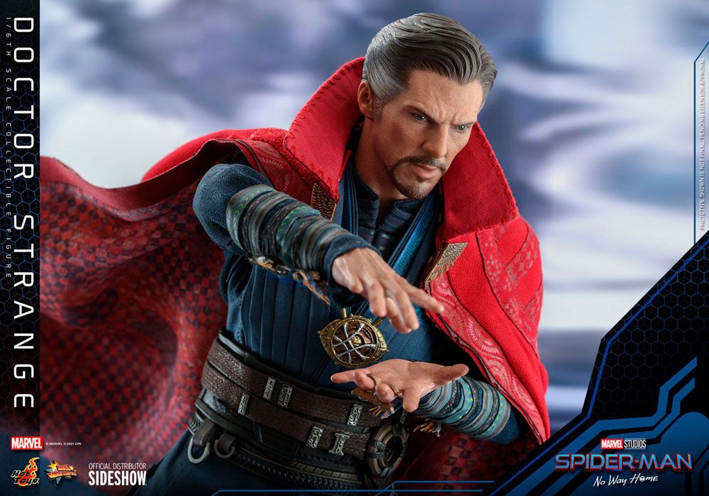 HOT TOYS - Marvel - Spider-Man No Way Home Movie Masterpiece 1:6 Action Doll Doctor Strange MMS629