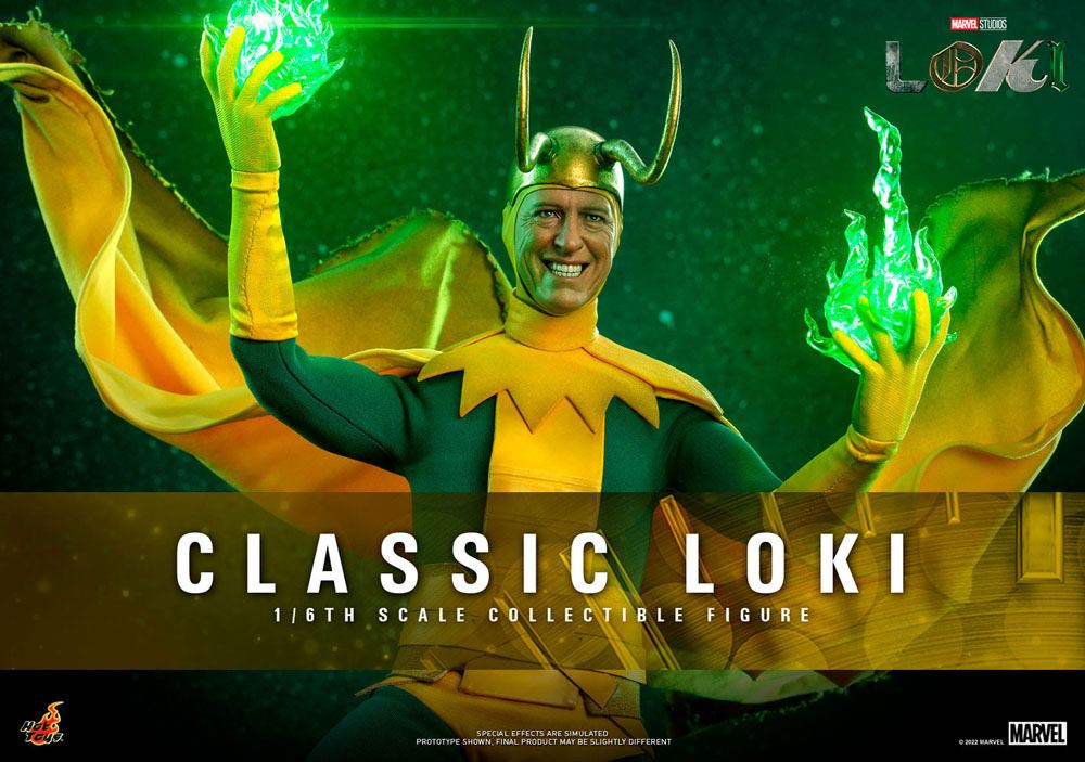 HOT TOYS - Marvel - Loki Action Figure 1/6 Classic Loki