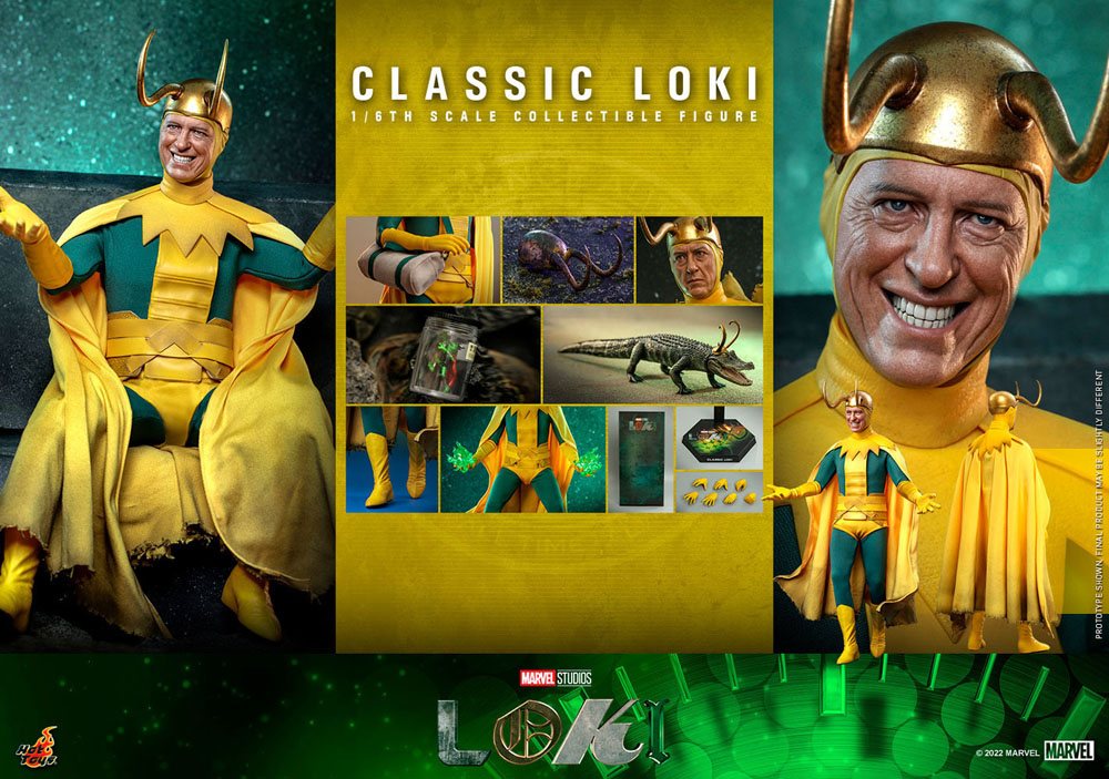 HOT TOYS - Marvel - Loki Action Figure 1/6 Classic Loki