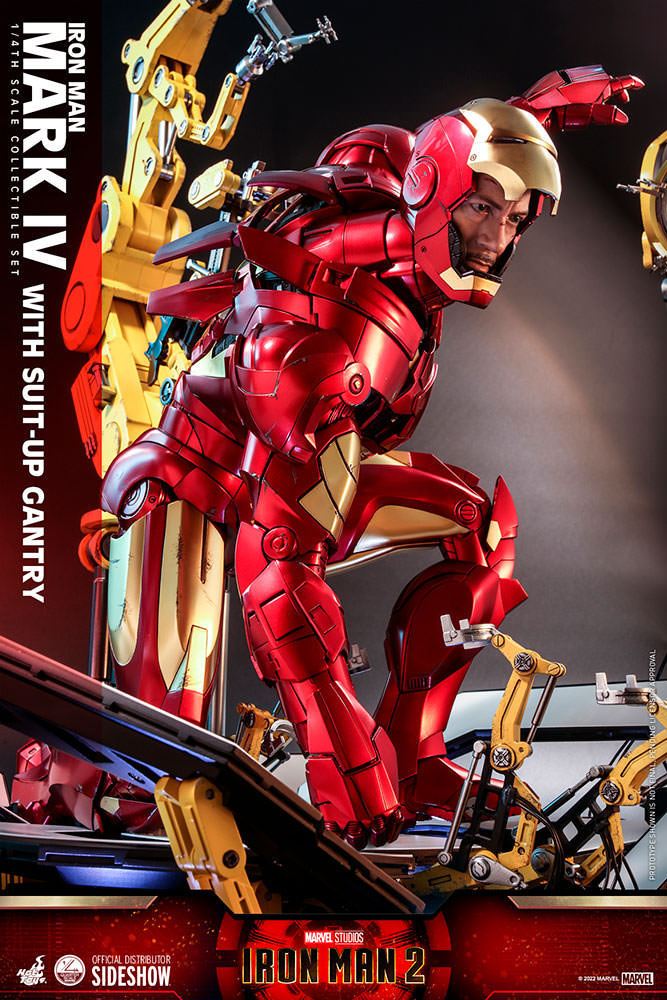 HOT TOYS - Marvel - Iron Man 2 1:4 Action Doll Iron Man Mark IV