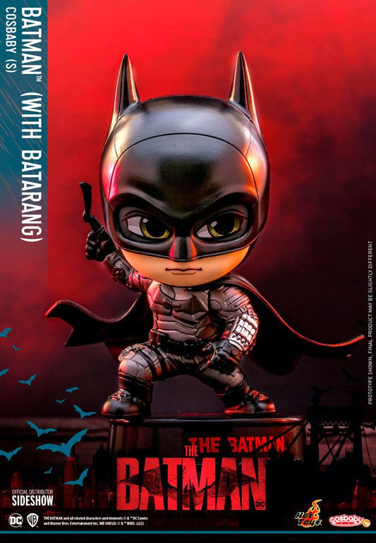 HOT TOYS - Dc Comics - The Batman Cosbaby Mini Figure Batman (With Batarang)