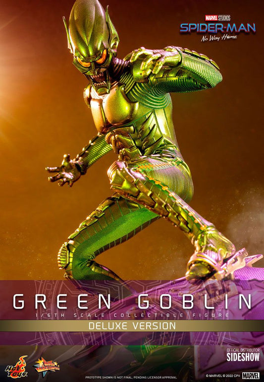 HOT TOYS - Marvel - Spider-Man: No Way Home Movie Masterpiece Action Figure 1/6 Green Goblin (Deluxe Version)