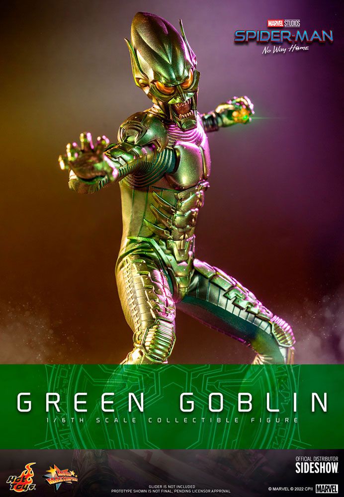 HOT TOYS - Spider-Man: No Way Home Movie Masterpiece Action Figure 1/6 Green Goblin MMS630