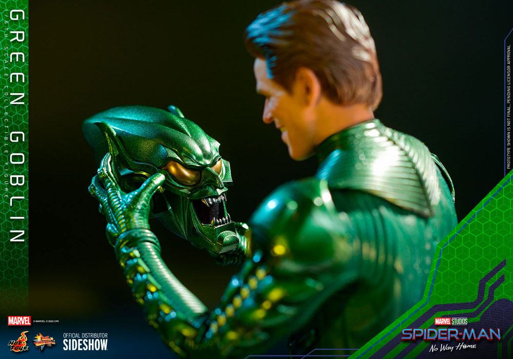 HOT TOYS - Spider-Man: No Way Home Movie Masterpiece Action Figure 1/6 Green Goblin MMS630