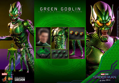 HOT TOYS - Spider-Man: No Way Home Movie Masterpiece Action Figure 1/6 Green Goblin MMS630