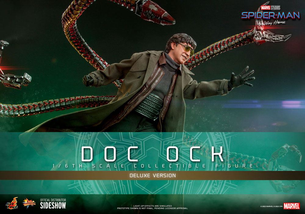 HOT TOYS - Marvel - Spider-Man: No Way Home Movie Masterpiece Action Figure 1/6 Doc Ock Deluxe