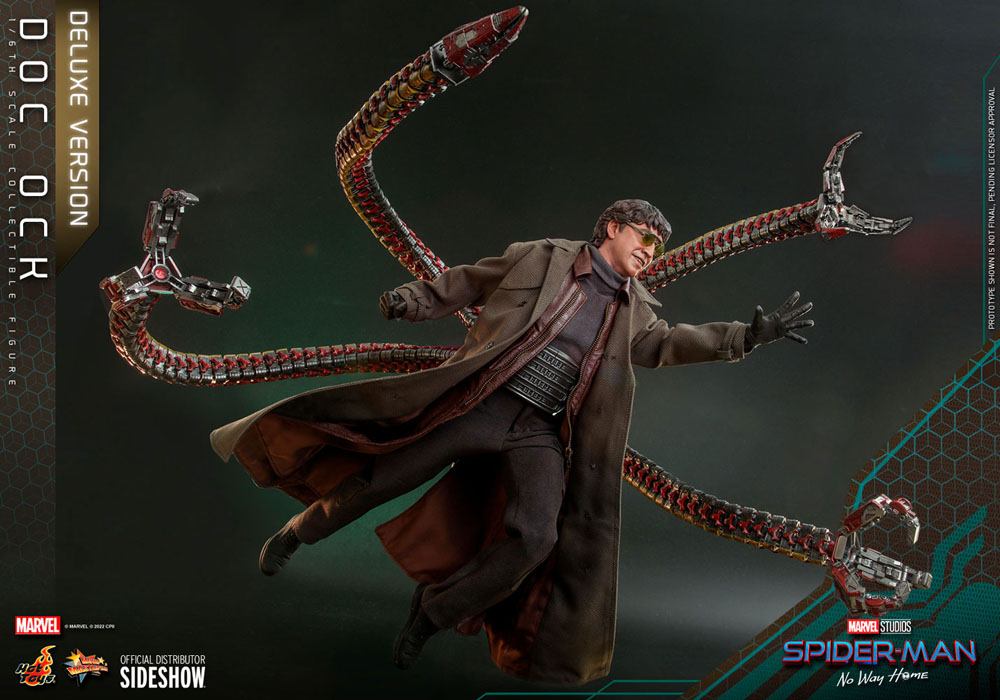 HOT TOYS - Marvel - Spider-Man: No Way Home Movie Masterpiece Action Figure 1/6 Doc Ock Deluxe