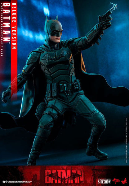 HOT TOYS - Dc Comics - The Batman Movie Masterpiece 1:6 Action Doll Batman DeLuxe Ver