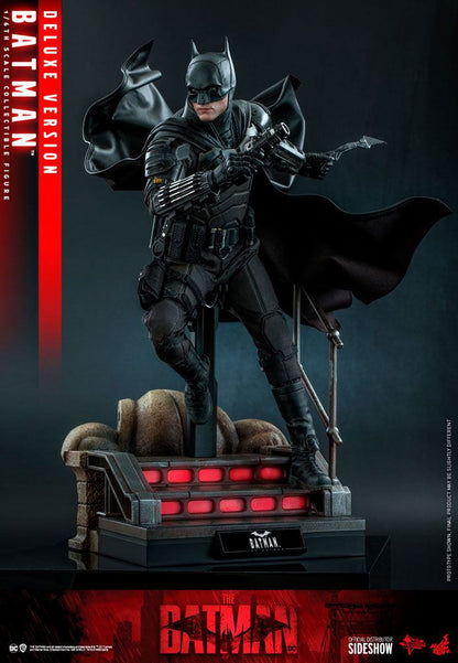 HOT TOYS - Dc Comics - The Batman Movie Masterpiece 1:6 Action Doll Batman DeLuxe Ver