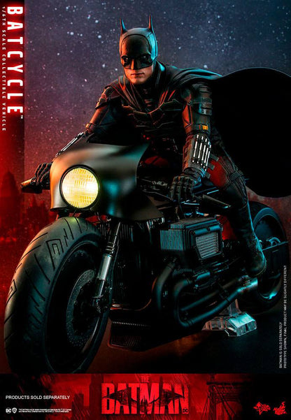 HOT TOYS - Dc Comics - The Batman Movie Masterpiece 1:6 Action Doll Batcycle