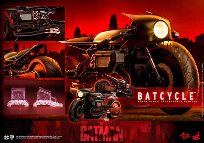 HOT TOYS - Dc Comics - The Batman Movie Masterpiece 1:6 Action Doll Batcycle