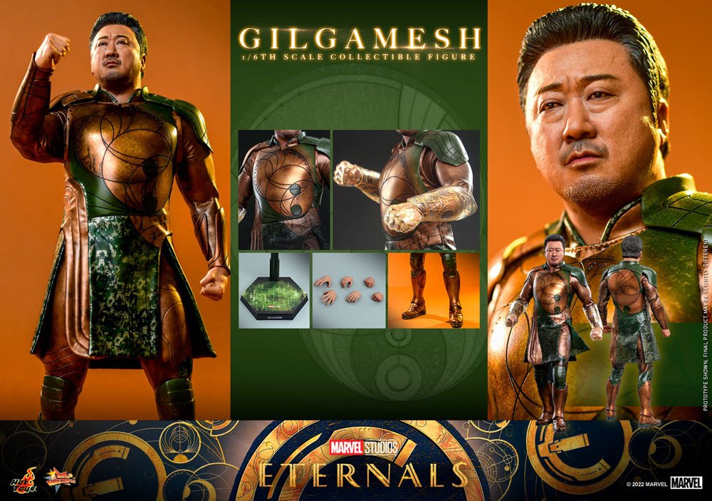 HOT TOYS - Eternals Movie Masterpiece 1:6 Action Doll Gilgamesh