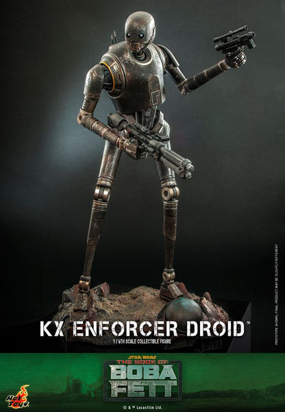 HOT TOYS - Star Wars The Book of Boba Fett - KX Enforcer Droid 1:6 Scale Figure  TMS072