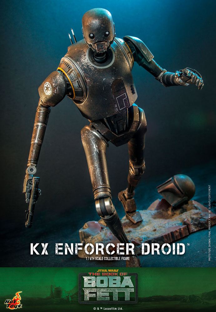 HOT TOYS - Star Wars The Book of Boba Fett - KX Enforcer Droid 1:6 Scale Figure  TMS072