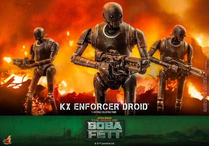 HOT TOYS - Star Wars The Book of Boba Fett - KX Enforcer Droid 1:6 Scale Figure  TMS072