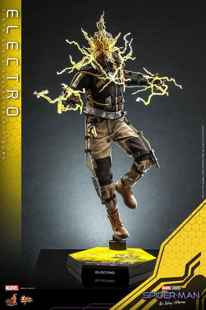 OFFERTA HOT TOYS - Marvel - The Amazing Spider-Man 2 Movie Masterpiece Action Doll 1:6 Electro MMS644