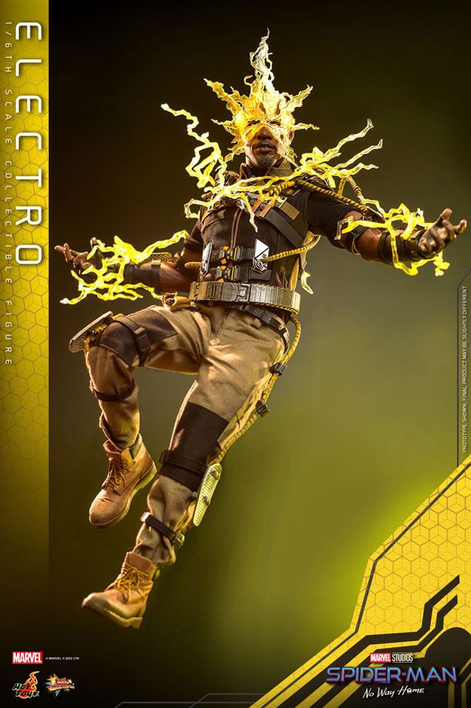 OFFERTA HOT TOYS - Marvel - The Amazing Spider-Man 2 Movie Masterpiece Action Doll 1:6 Electro MMS644