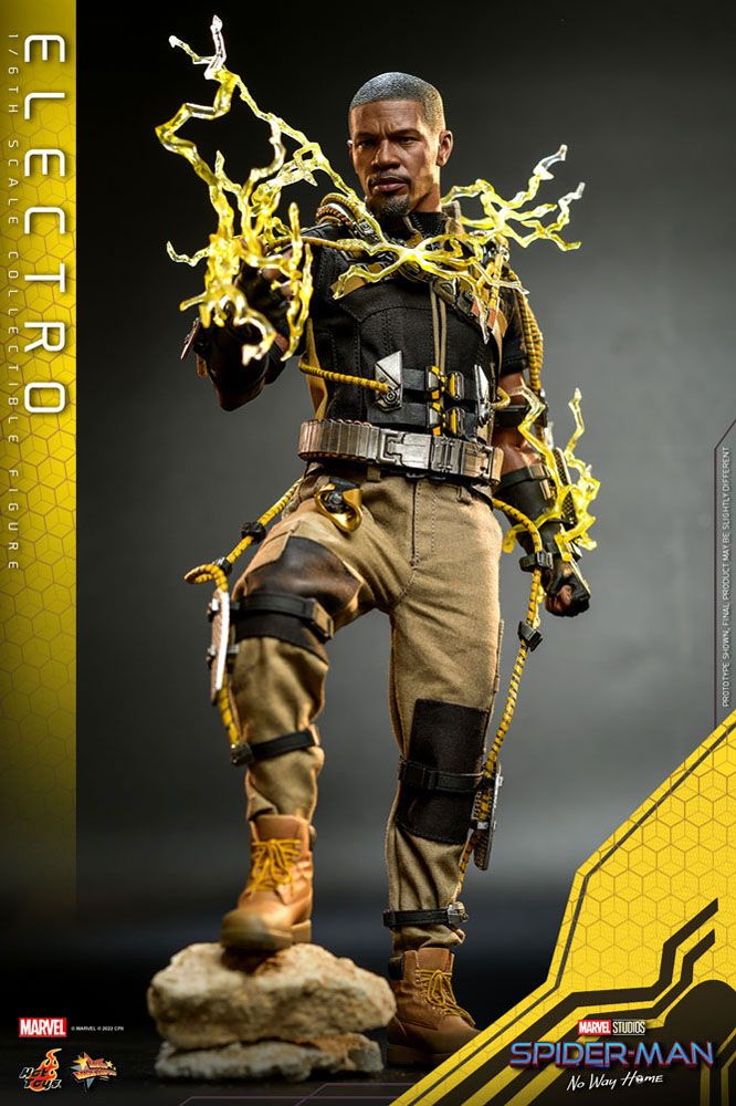 OFFERTA HOT TOYS - Marvel - The Amazing Spider-Man 2 Movie Masterpiece Action Doll 1:6 Electro MMS644