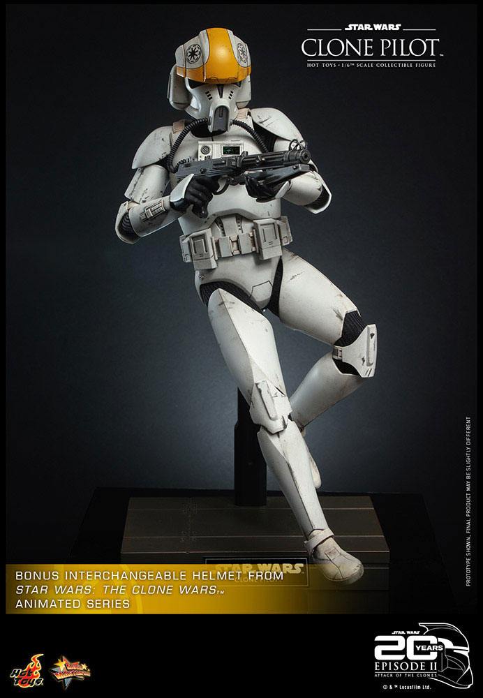 HOT TOYS - Star Wars: Episode II Action Figure 1/6 Clone Pilot