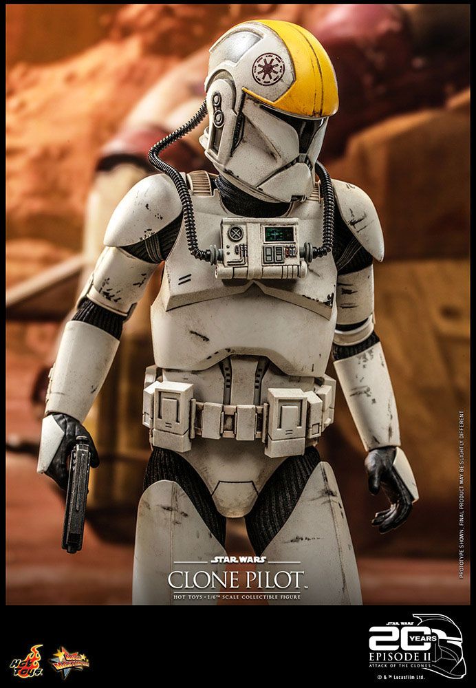 HOT TOYS - Star Wars: Episode II Action Figure 1/6 Clone Pilot