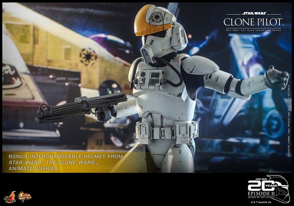 HOT TOYS - Star Wars: Episode II Action Figure 1/6 Clone Pilot