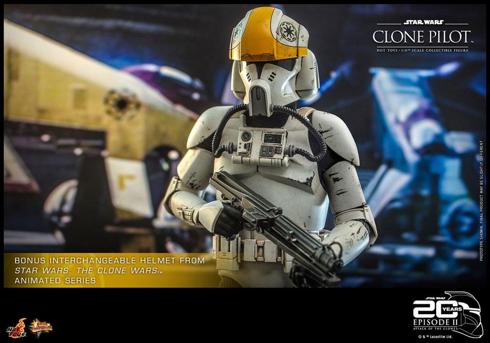 HOT TOYS - Star Wars: Episode II Action Figure 1/6 Clone Pilot