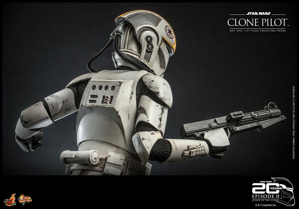 HOT TOYS - Star Wars Episode II 1:6 Action Doll Clone Pilot MMS648