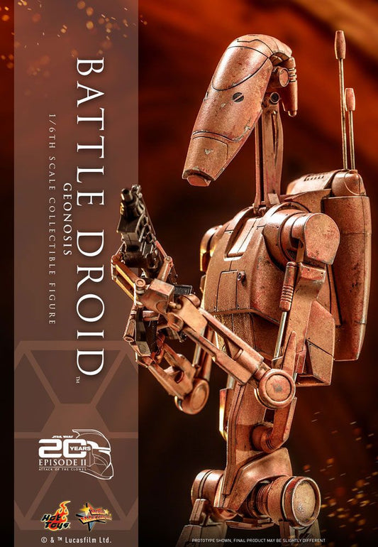 HOT TOYS - Star Wars Episode II 1:6 Action Doll Battle Droid (Geonosis)