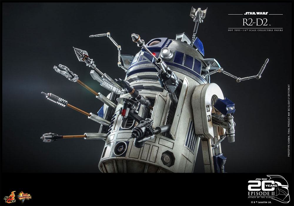 HOT TOYS - Star Wars: Episode II Action Figure 1/6 R2-D2