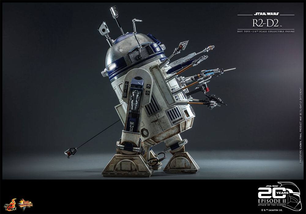 HOT TOYS - Star Wars: Episode II Action Figure 1/6 R2-D2