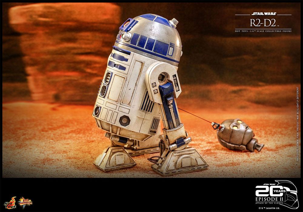 HOT TOYS - Star Wars: Episode II Action Figure 1/6 R2-D2