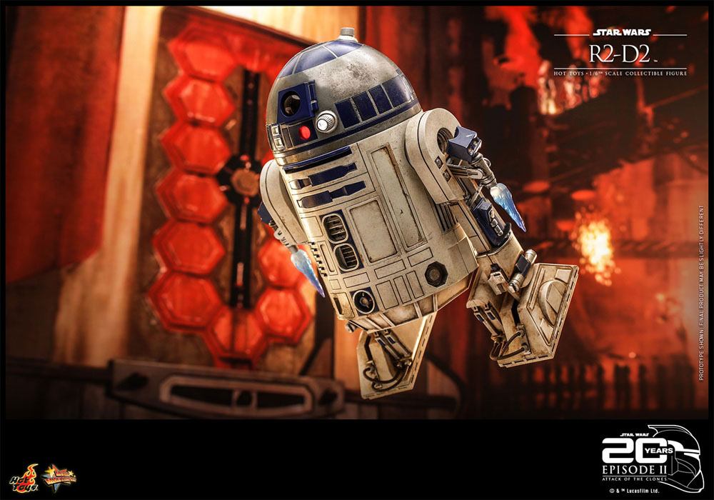 HOT TOYS - Star Wars: Episode II Action Figure 1/6 R2-D2