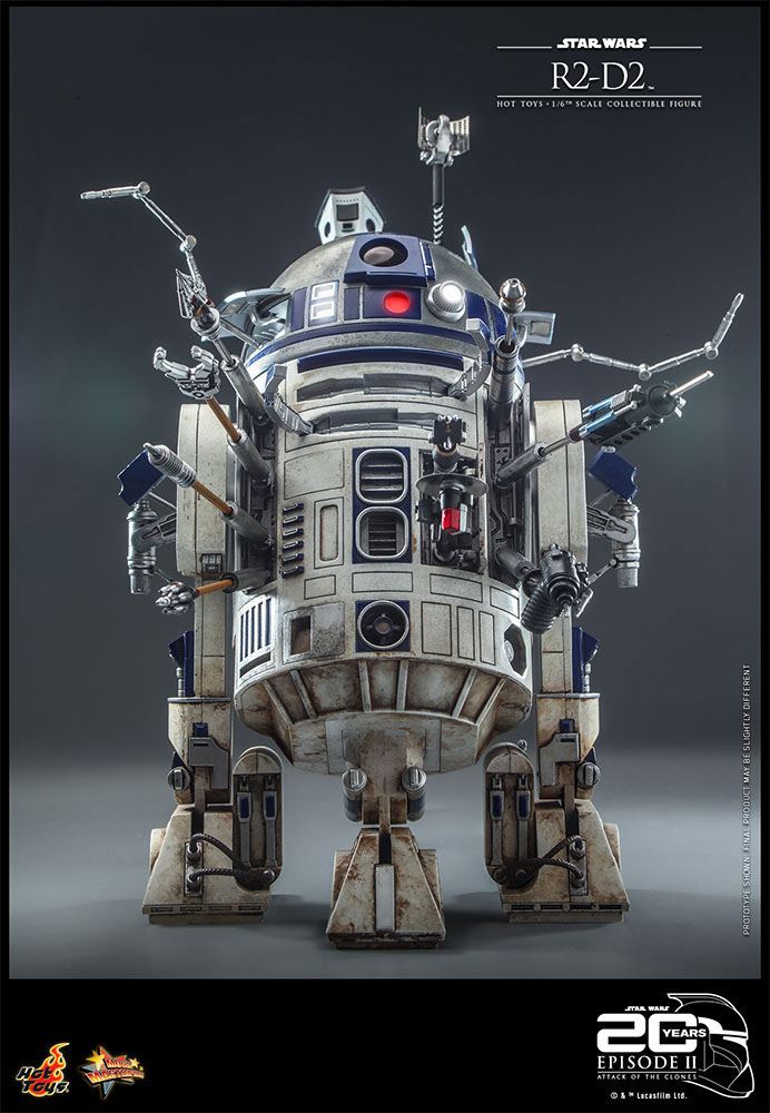 HOT TOYS - Star Wars: Episode II Action Figure 1/6 R2-D2