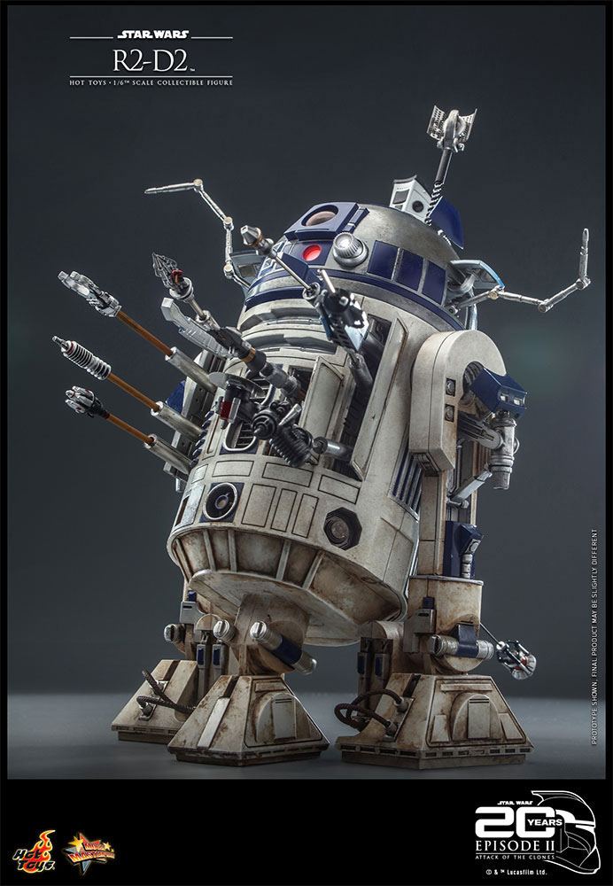 HOT TOYS - Star Wars: Episode II Action Figure 1/6 R2-D2