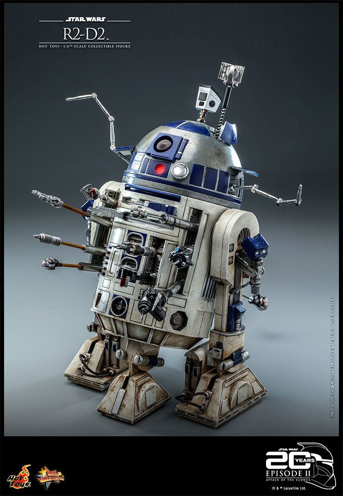 HOT TOYS - Star Wars: Episode II Action Figure 1/6 R2-D2