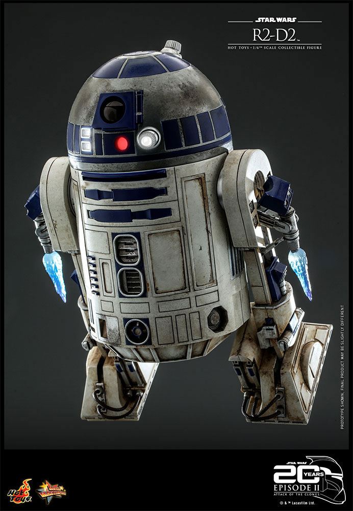 HOT TOYS - Star Wars: Episode II Action Figure 1/6 R2-D2