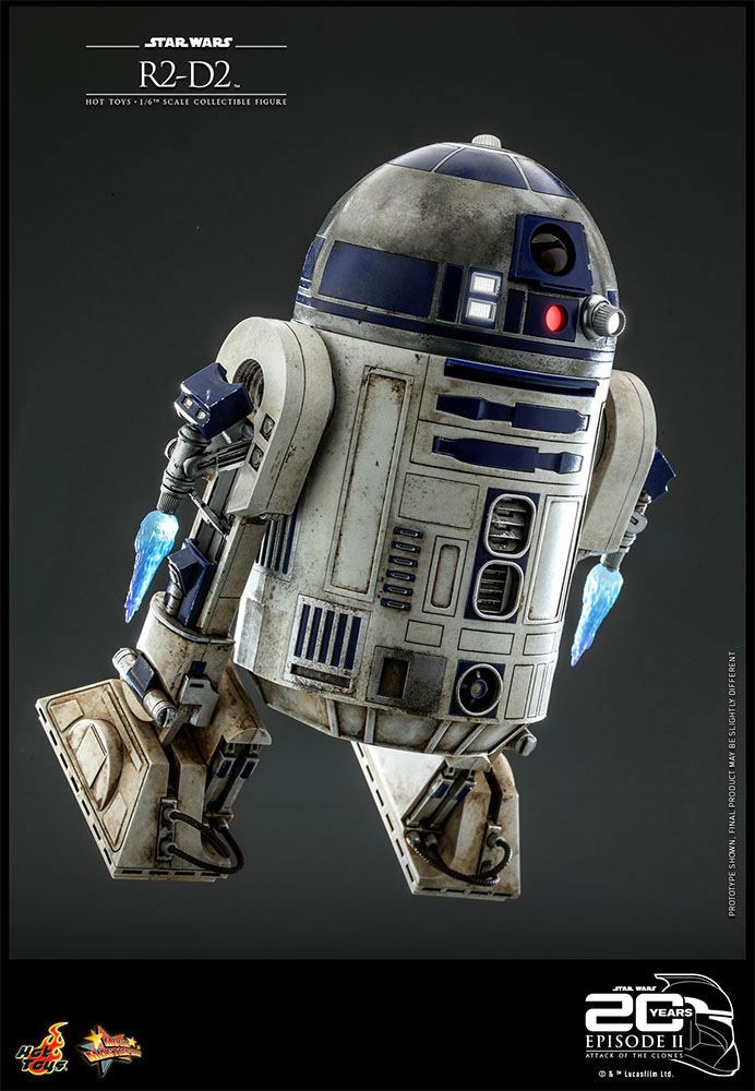 HOT TOYS - Star Wars: Episode II Action Figure 1/6 R2-D2