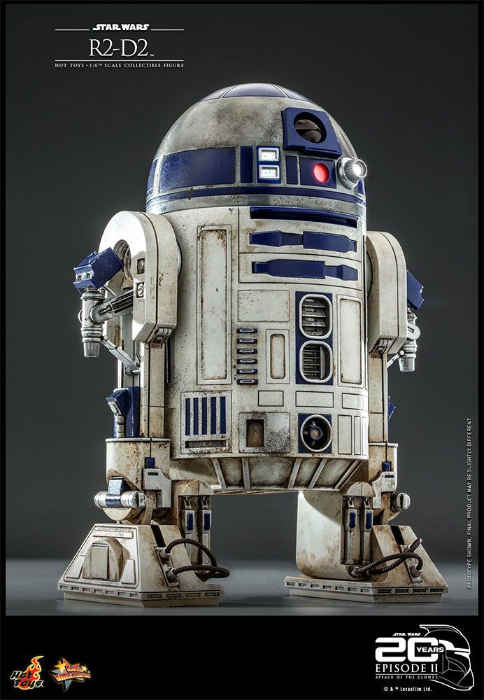 HOT TOYS - Star Wars: Episode II Action Figure 1/6 R2-D2