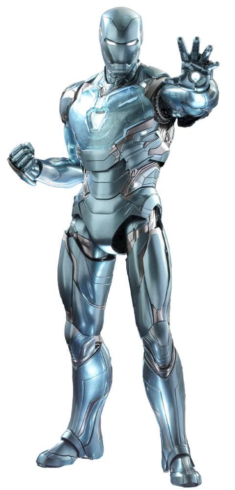 HOT TOYS - Marvel - Avengers Endgame Die Cast 1:6 Action Doll Iron Man Mark LXXXV (Holographic Ver) 2022 Toy Fair EXCLUSIVE