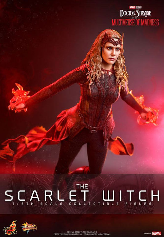 HOT TOYS - Marvel - Doctor Strange in The Multiverse of Madness Movie Masterpiece 1:6 Action Doll The Scarlett Witch