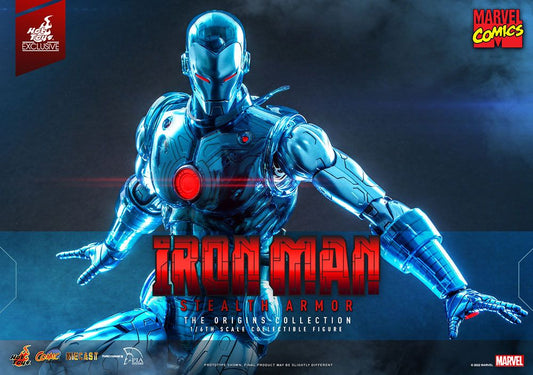 HOT TOYS - Marvel Comics Diecast Action Figure 1/6 Iron Man (Stealth Armor) Hot Toys Exclusive