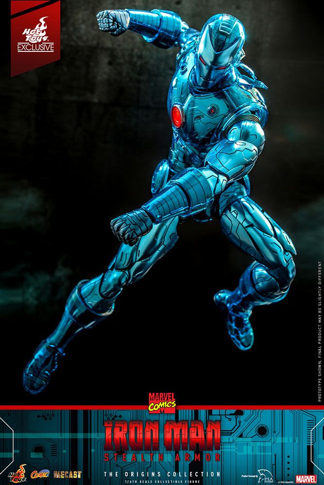 HOT TOYS - Marvel Comics Diecast Action Figure 1/6 Iron Man (Stealth Armor) Hot Toys Exclusive