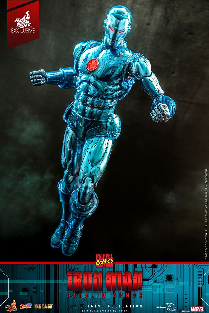 HOT TOYS - Marvel Comics Diecast Action Figure 1/6 Iron Man (Stealth Armor) Hot Toys Exclusive