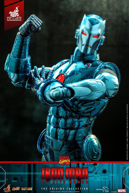 HOT TOYS - Marvel Comics Diecast Action Figure 1/6 Iron Man (Stealth Armor) Hot Toys Exclusive