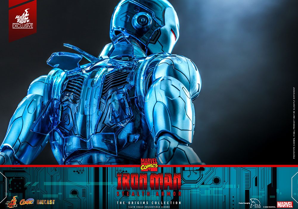 HOT TOYS - Marvel Comics Diecast Action Figure 1/6 Iron Man (Stealth Armor) Hot Toys Exclusive